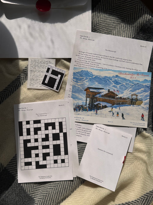 A Detective Story Delivered by Mail